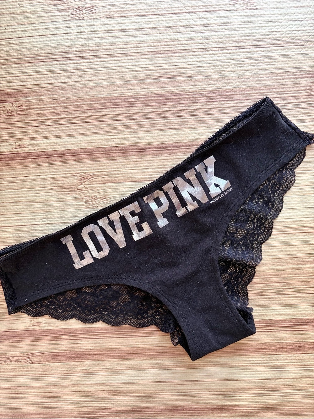 Pink Victoria’s Secret Low Back Low Rise Hipster